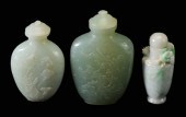 Carved Stone Snuff Bottles Chi