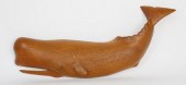 CARVED TEAK WAYNE ROBBINS SPER