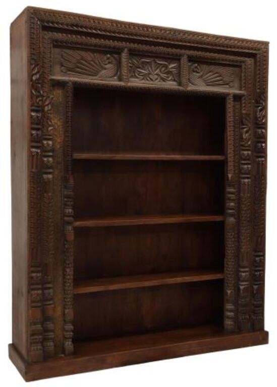 CARVED TEAKWOOD ARCHITECTURAL