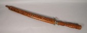CARVED THAI DHA SWORDCarved Th