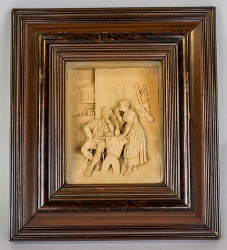 CARVED WOOD BLACK FOREST INTERIOR