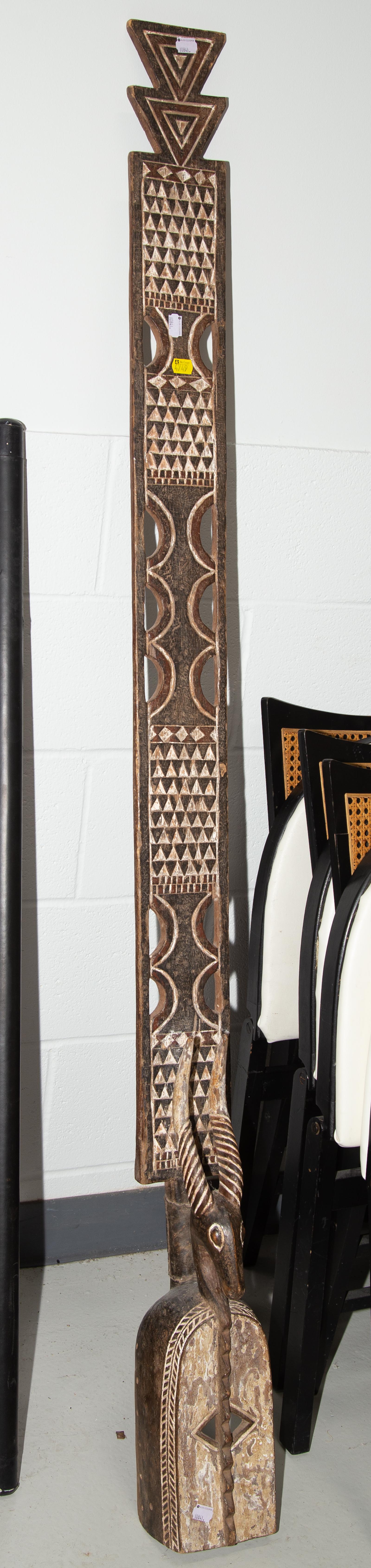 CARVED WOOD DECORATION WITH