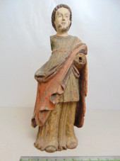 CARVED WOOD FEMALE (SANTOS ?)