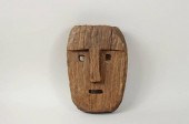CARVED WOOD MASK, POSSIBLY WOO