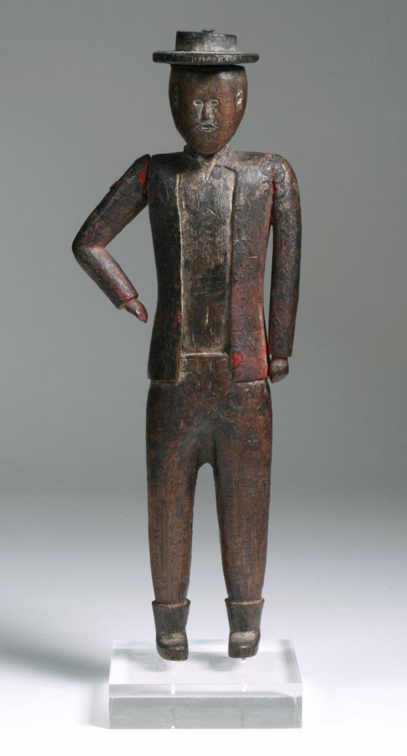 CARVED WOOD NEPALESE ANCESTOR