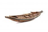 CARVED WOOD POLYCHROME DECORAT
