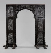 Carved Wood Portal Anglo-India