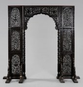 Carved Wood Portal Anglo-India