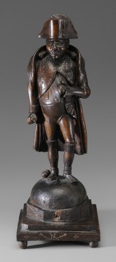 Carved Wooden Figure of Napole