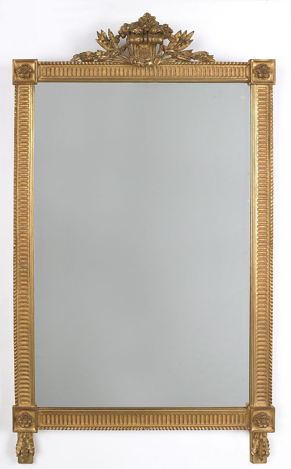 Carvers' Guild gold leaf mirror 48"