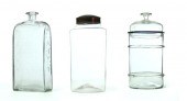 CASE BOTTLE AND TWO GLASS CANI