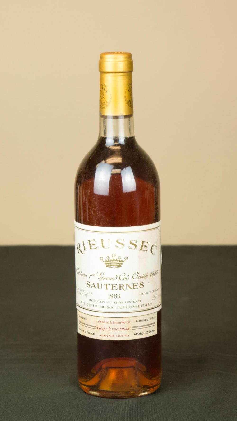 CASE OF 12 BOTTLES VINTAGE FRENCH