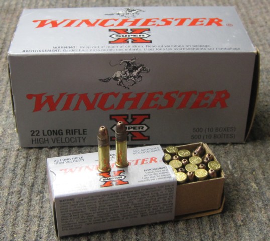 CASE OF WINCHESTER SUPER-X 22 LR