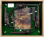 Case with dug relics: four han