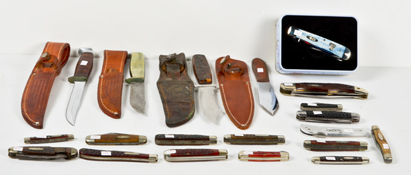 Case XX Pocket Knives and Sheath