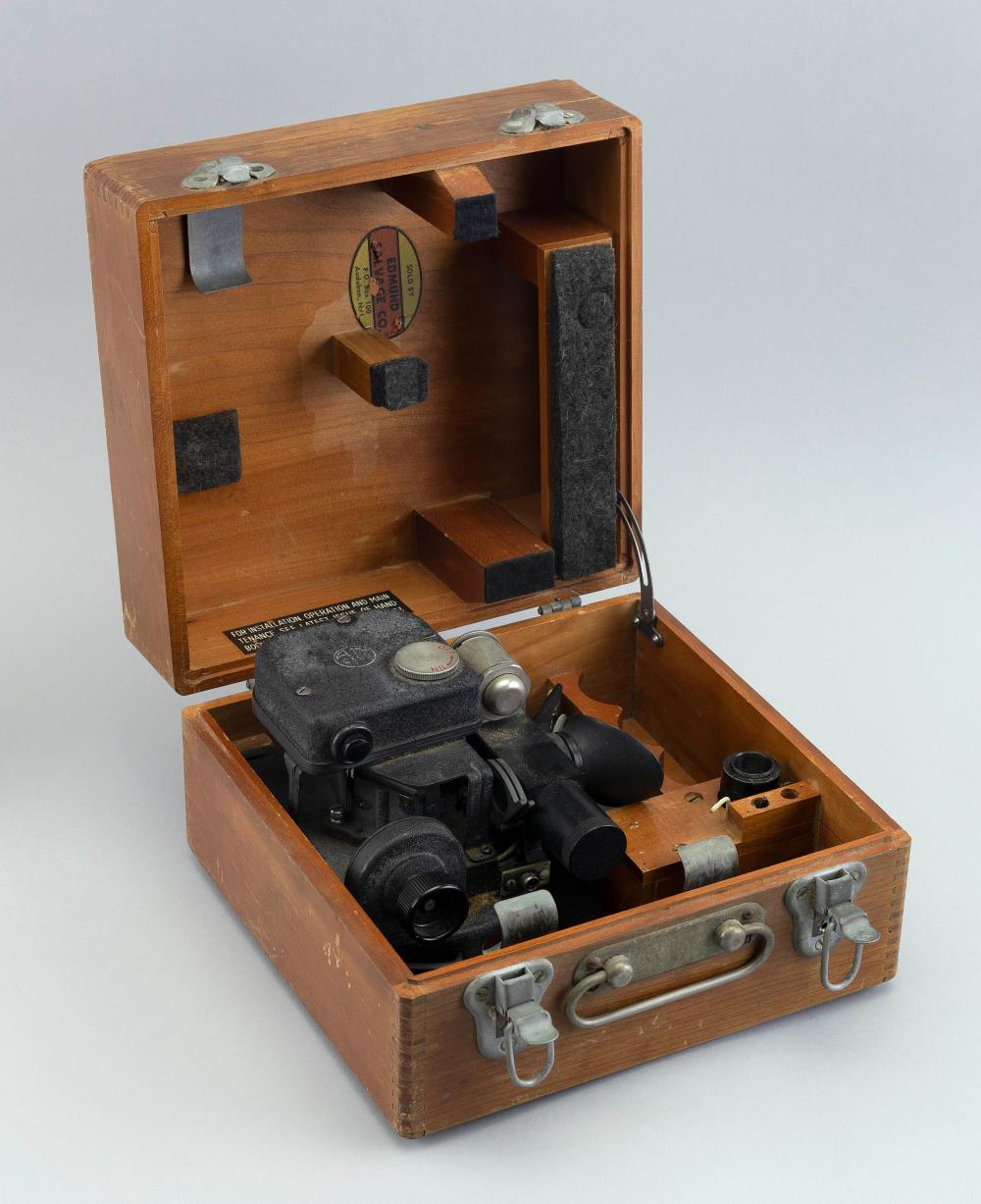 CASED AIR FORCE SEXTANT 20TH