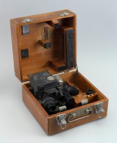 CASED AIR FORCE SEXTANT 20TH C