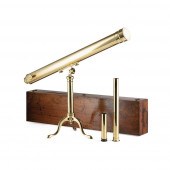 CASED BRASS 3-INCH REFRACTING