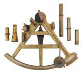 CASED BRASS DOUBLE FRAME SEXTA