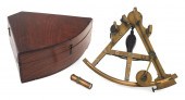 CASED BRASS DOUBLE-FRAME SEXTA
