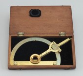 CASED BRASS INSTRUMENT 19TH CE