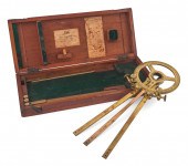 CASED BRASS NAVIGATIONAL POINT
