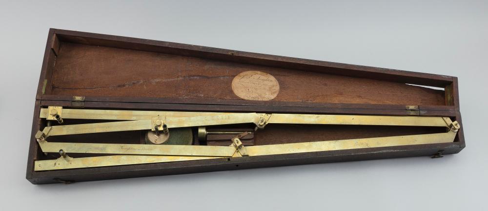 CASED BRASS PANTOGRAPH 19TH CENTURY