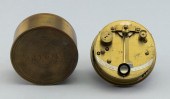 CASED BRASS POCKET SEXTANT LON