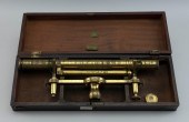 CASED BRASS SURVEYOR’S SCOPE L