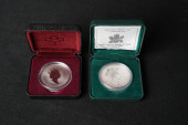 CASED CANADIAN .999 SILVER MAP