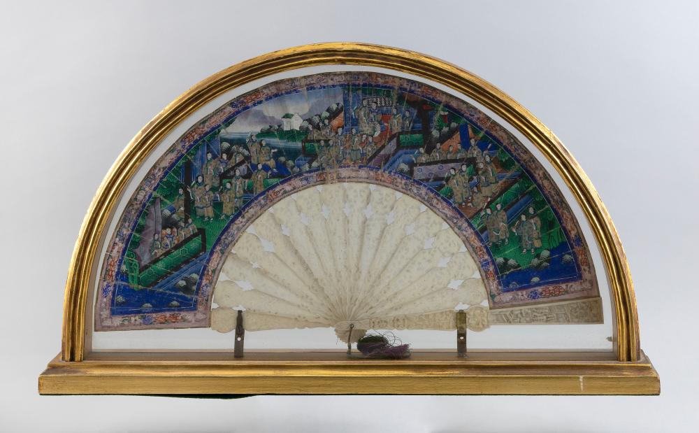 CASED CHINESE HAND-PAINTED