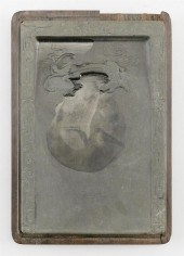 CASED CHINESE INKSTONE LATE 19