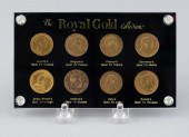 CASED COLLECTION OF EIGHT ANTI