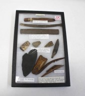 CASED COLLECTION OF ESKIMO ART