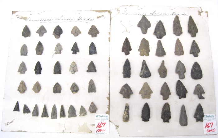 CASED COLLECTION OF NATIVE AMERICAN