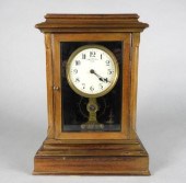CASED ELECTRIC MANTLE CLOCK, E