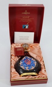 CASED ERTE BOTTLE FOR COURVOIS