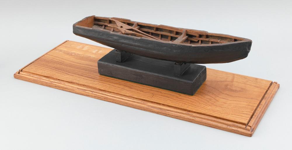 CASED FOLK ART MODEL OF A