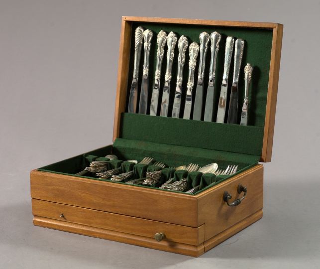 Cased Forty-Eight-Piece Group of