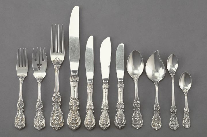 Cased Forty-Eight-Piece Reed and