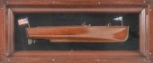 CASED HALF HULL MODEL OF A MOD
