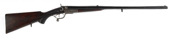 Cased J. Purdey side by side