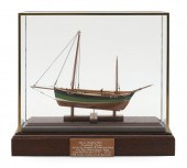 CASED MINIATURE MODEL OF THE M