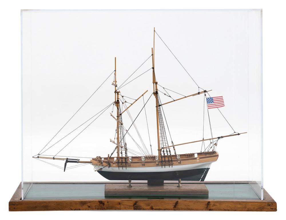 CASED MODEL OF A BALTIMORE
