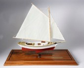 CASED MODEL OF A MUSCONGUS BAY