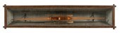 CASED MODEL OF A SINGLE ROWING