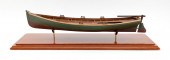 CASED MODEL OF A THAMES RIVER