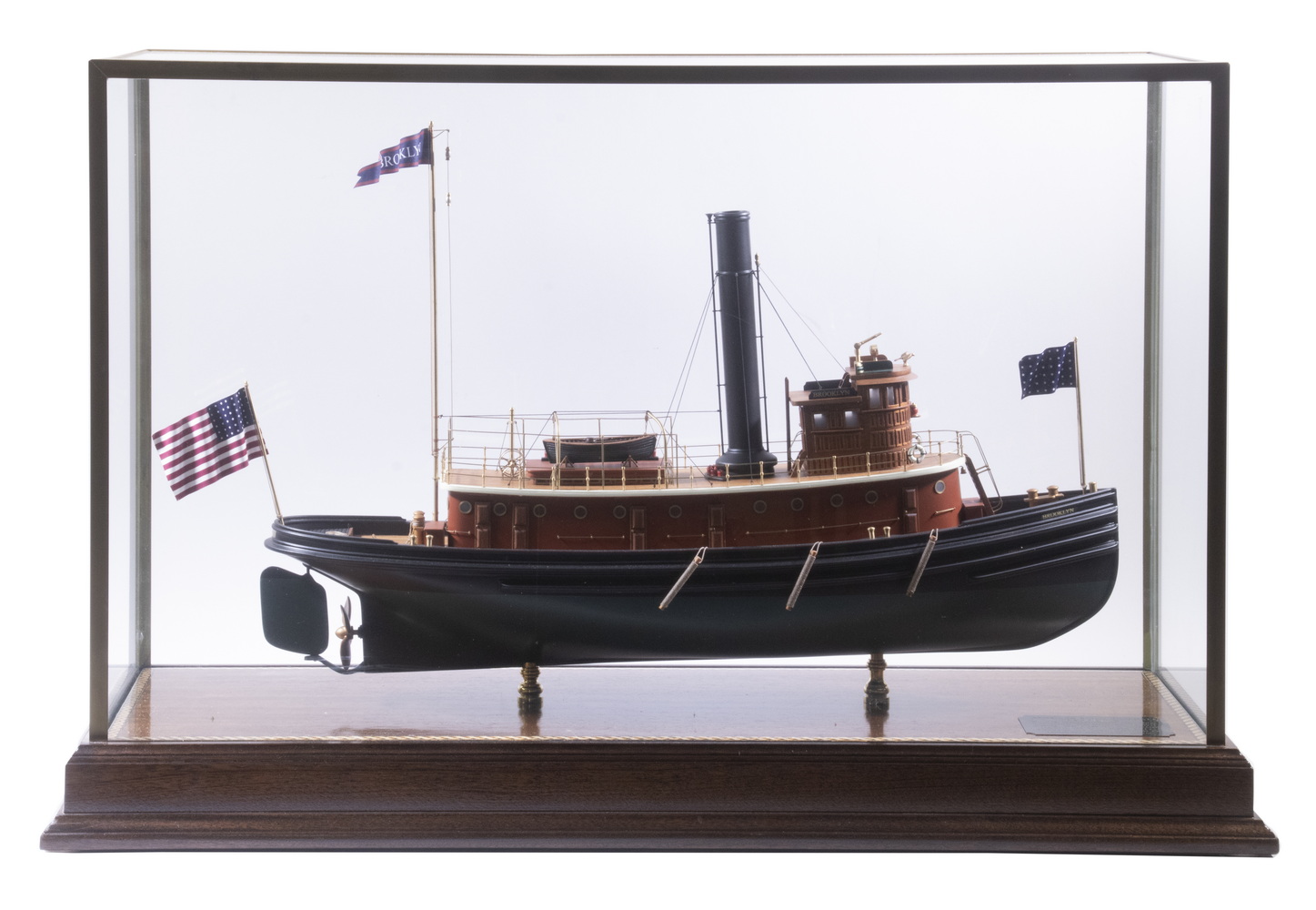 CASED MODEL OF AMERICAN STEAM