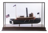 CASED MODEL OF AMERICAN STEAM