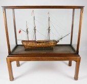 CASED MODEL OF THE BRITISH FRI